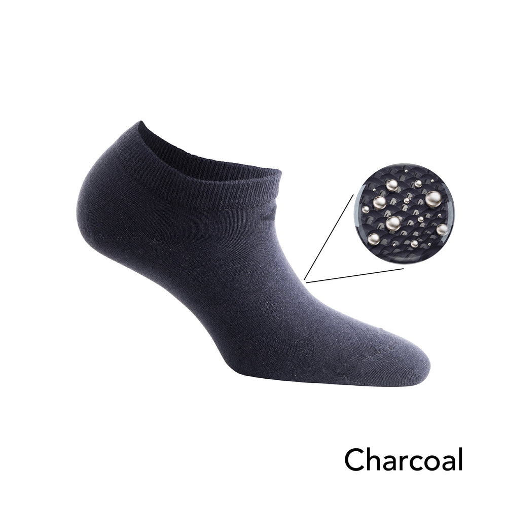 13% Pure Silver - Low Cut (Ankle) Socks For Active Lifestyles