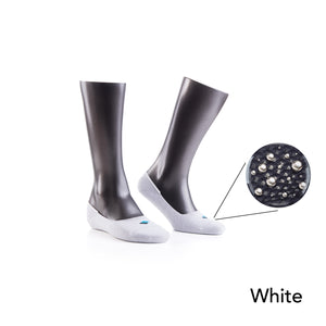 12% Pure Silver - No Show Socks For Active Lifestyles