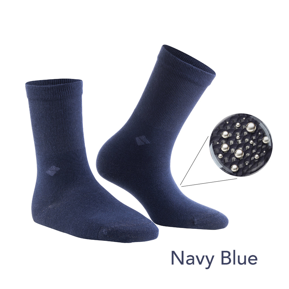 Silver dress socks outlet